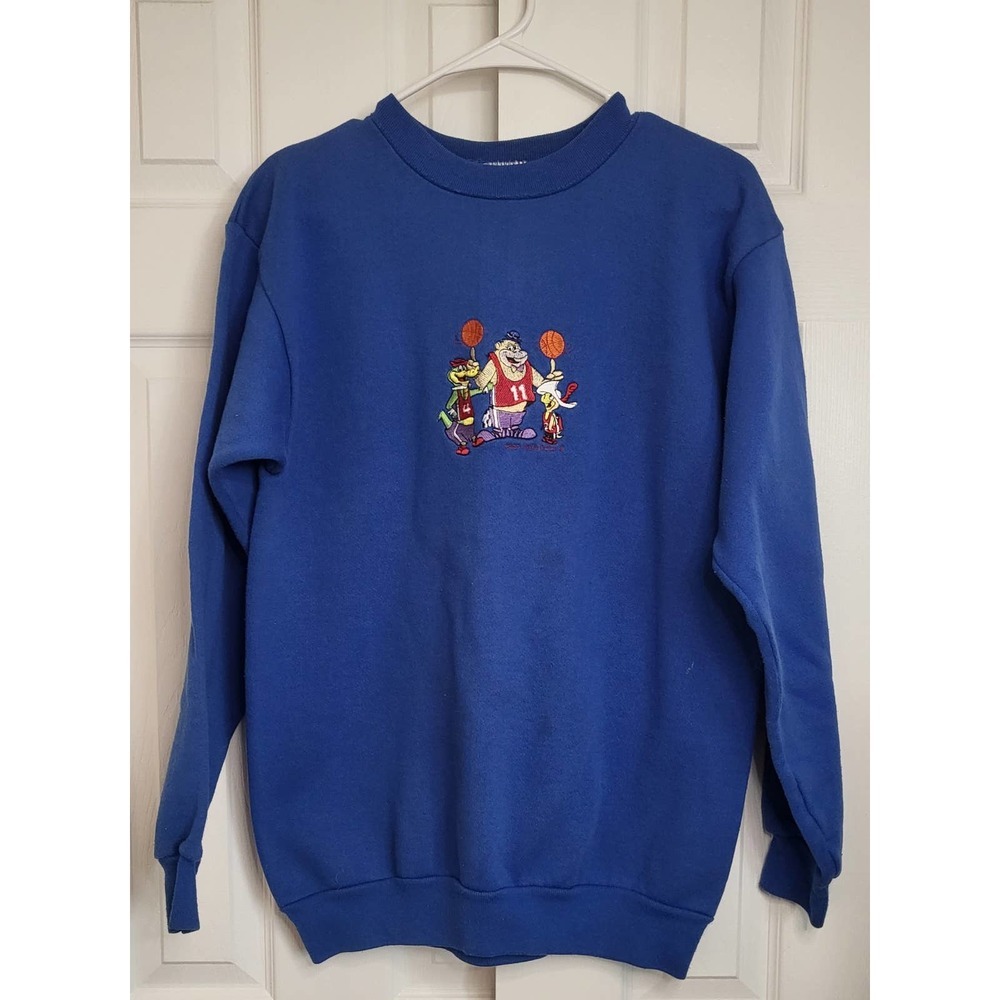 Vintage Magilla Gorilla Hanna Barbera Blue Sweatshirt- Large